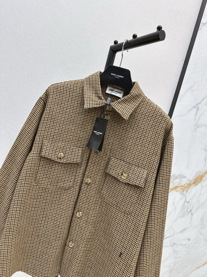 Saint 25fw houndstooth jacket