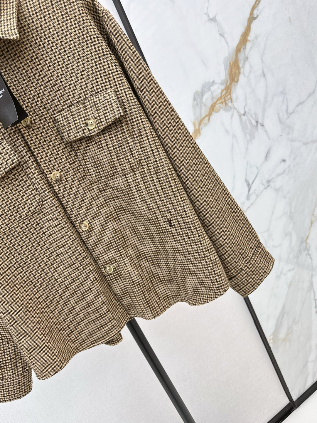 Saint 25fw houndstooth jacket