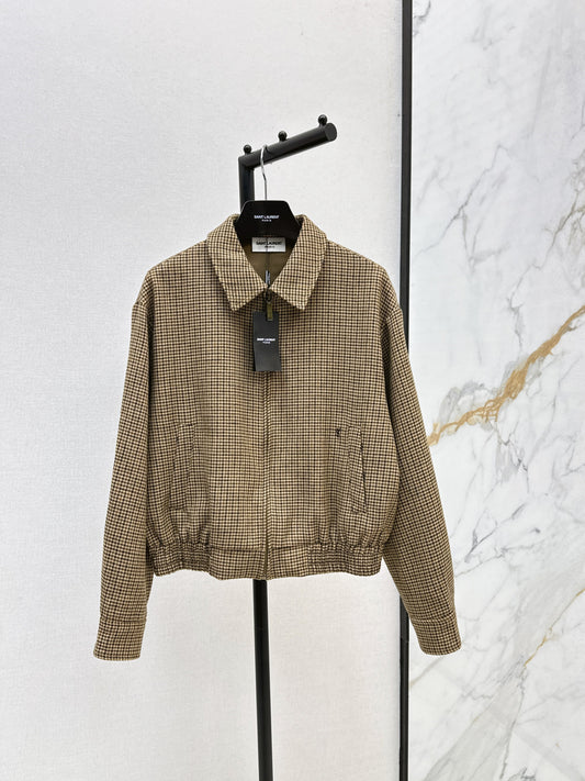 Saint 25fw houndstooth jacket