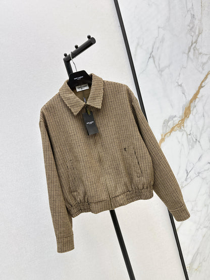 Saint 25fw houndstooth jacket