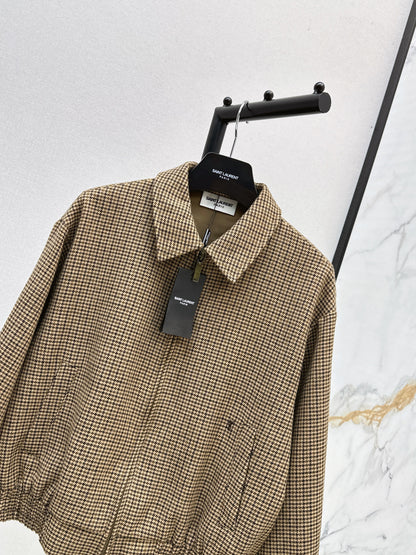 Saint 25fw houndstooth jacket