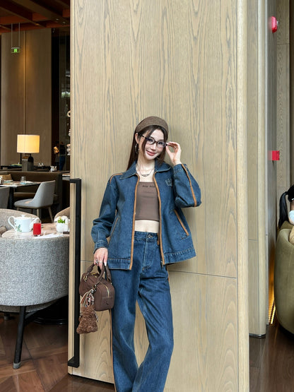 Miu 25fw denim jacket