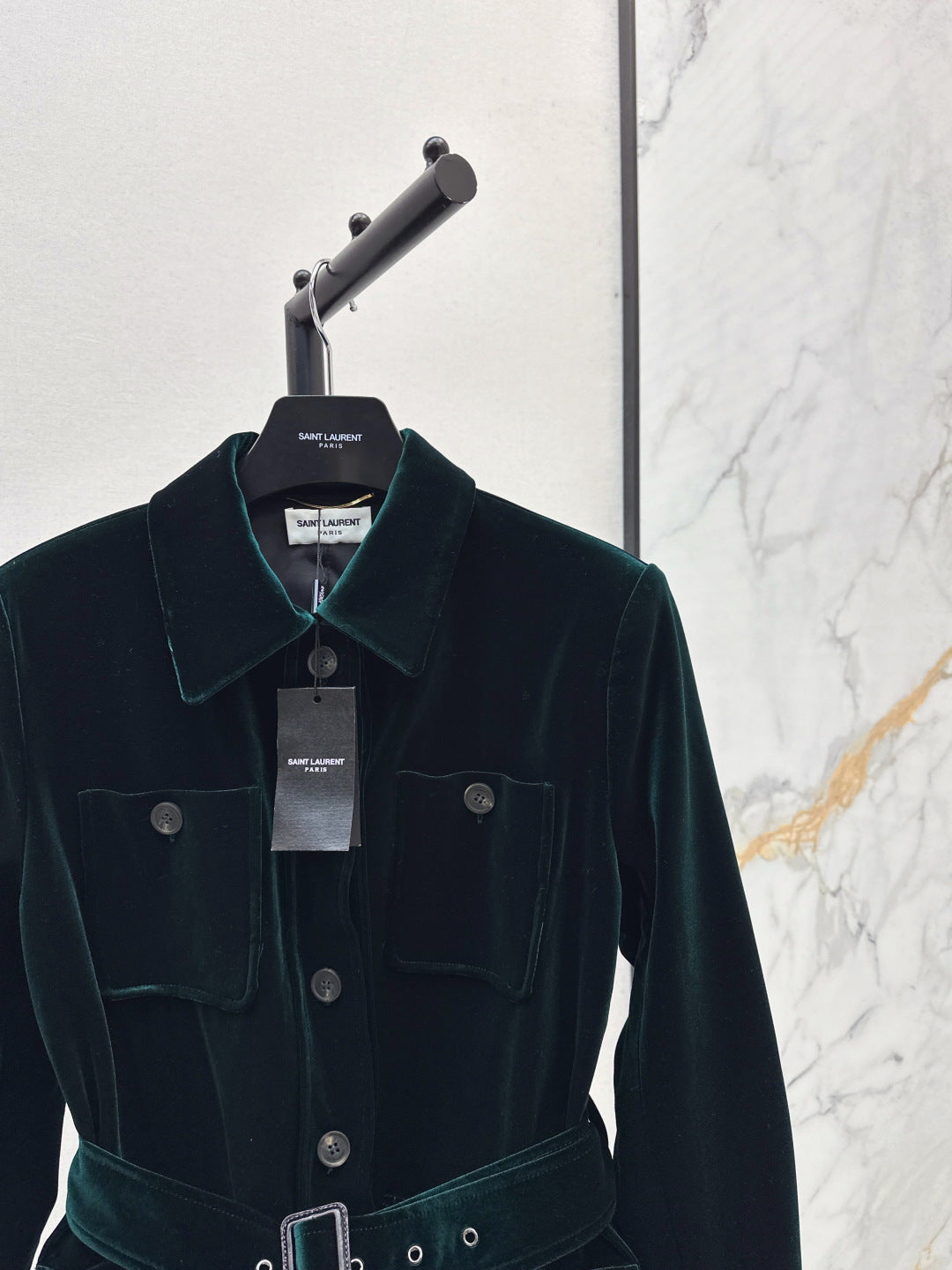 Saint lau 25fw velvet jacket
