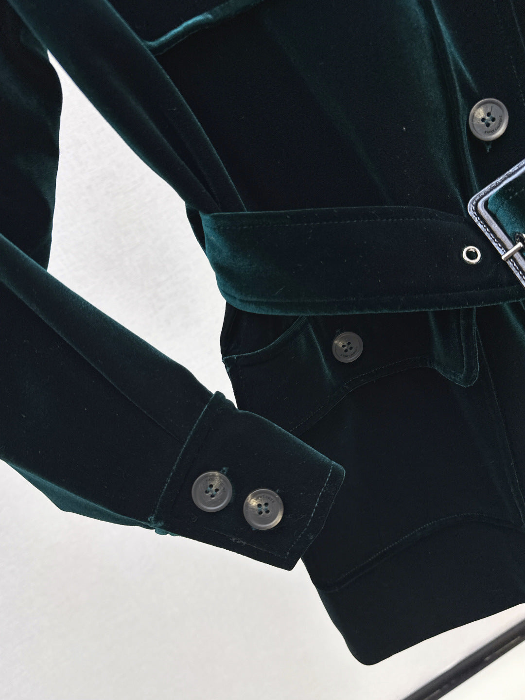 Saint lau 25fw velvet jacket