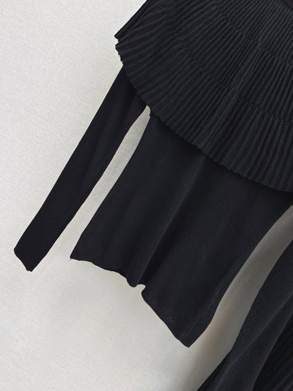 Miu 25fw knitted suit