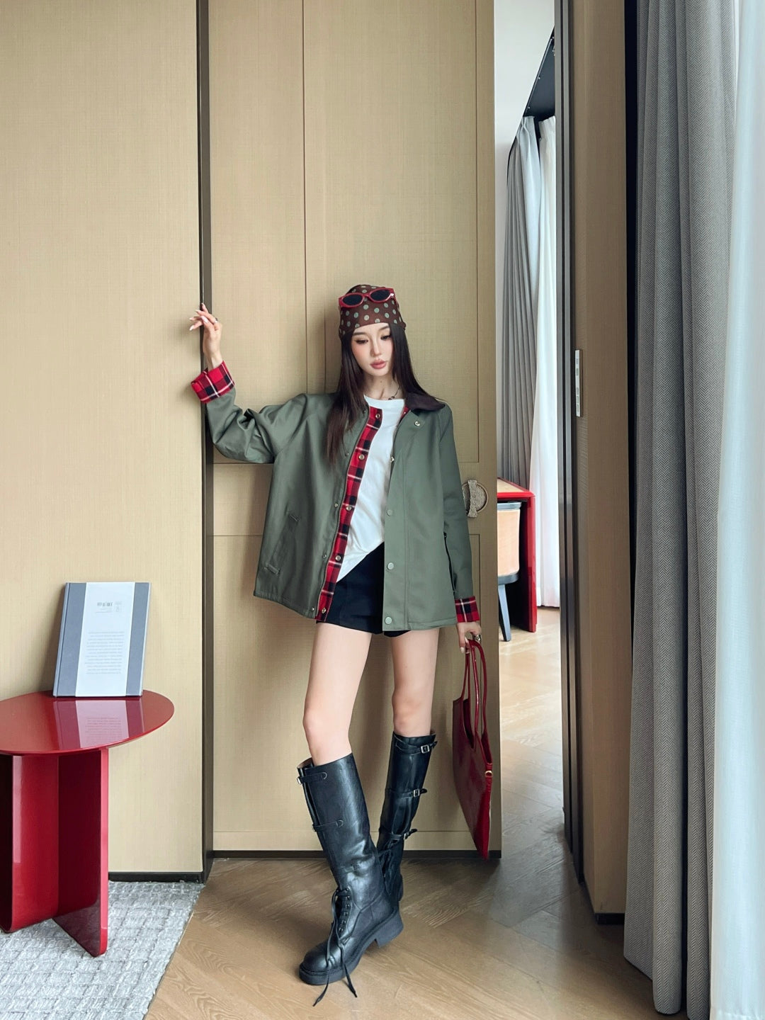 Loe 25fw reversible jacket