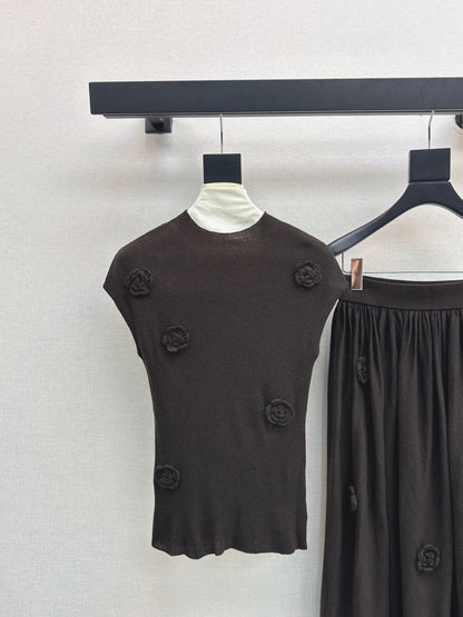 Chan 25fw knitted suit
