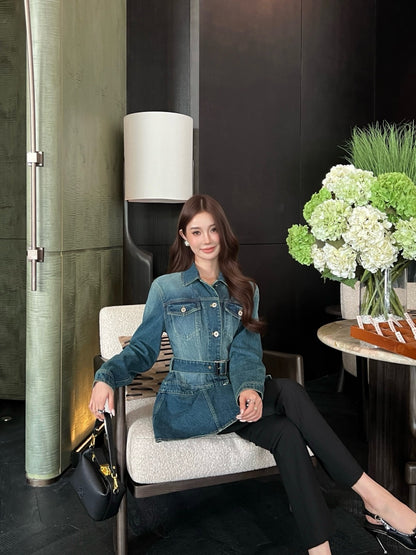 Loe 25fw denim jacket