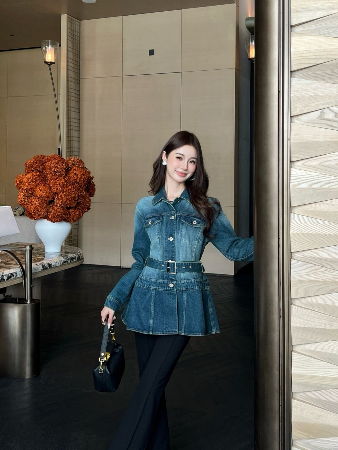 Loe 25fw denim jacket