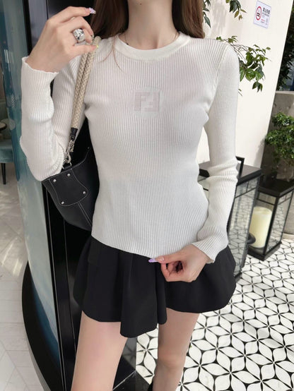 Fend 25fw knitted sweater