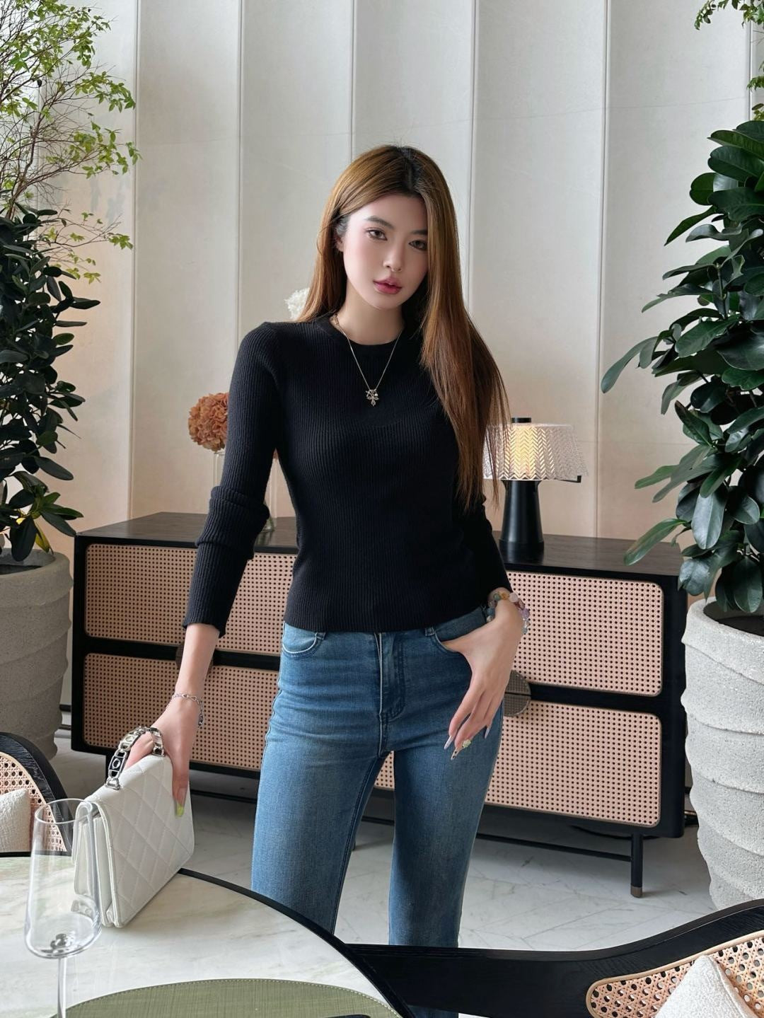 Fend 25fw knitted sweater