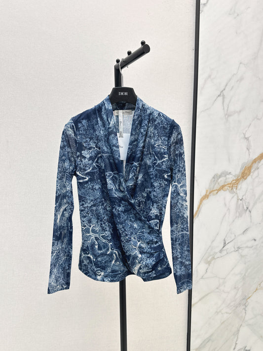 CD 25fw printed shirt