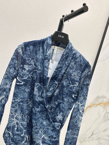 CD 25fw printed shirt