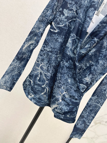 CD 25fw printed shirt
