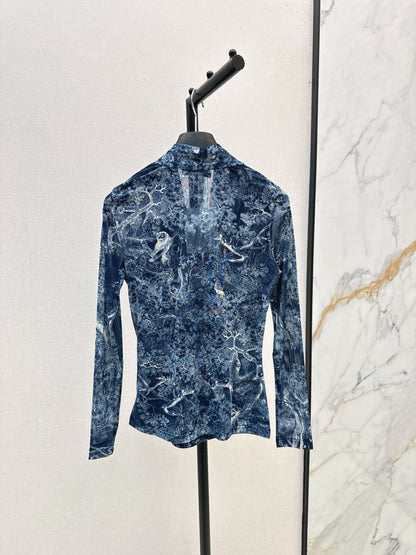 CD 25fw printed shirt