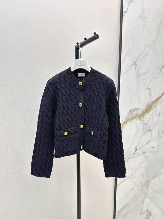 Monc 25fw knitted cardigan
