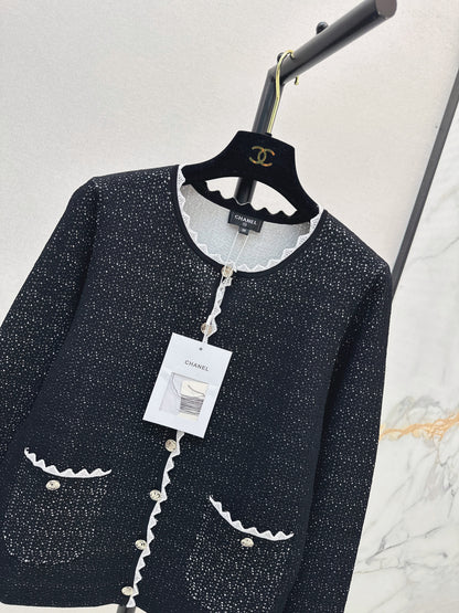 Chan 25fw knitted jacket