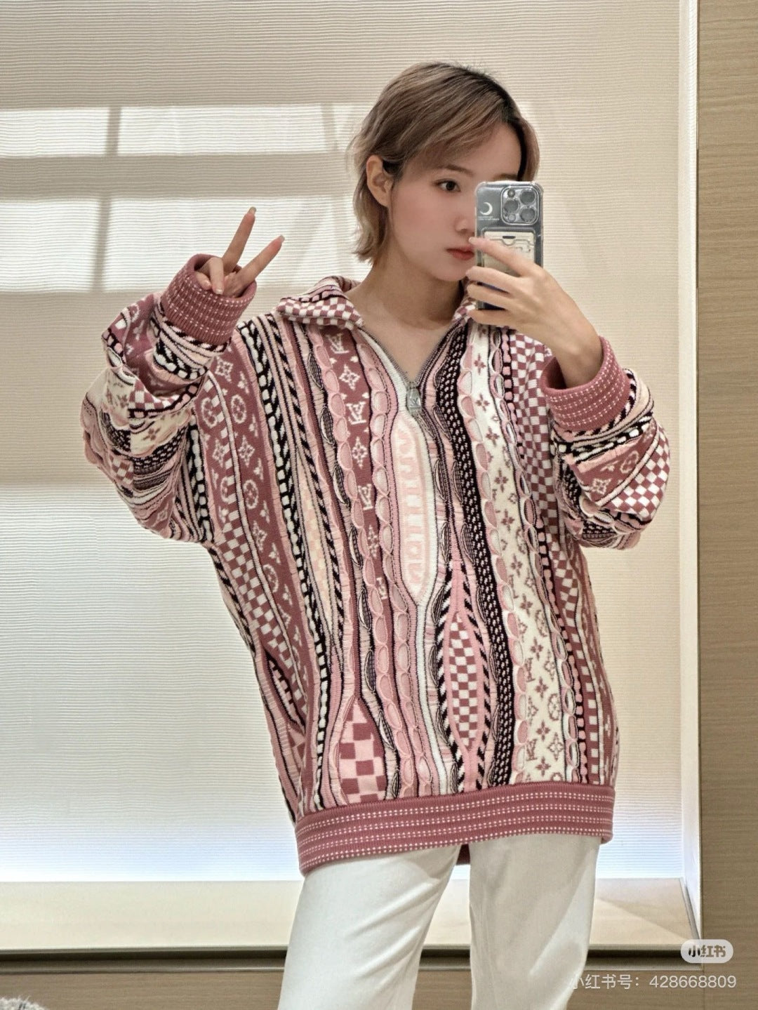 Louis 25fw jacquard jacket