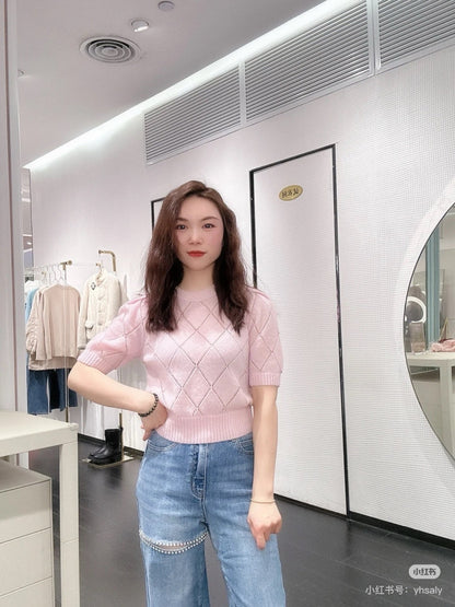 Pra 25fw knitted sweater