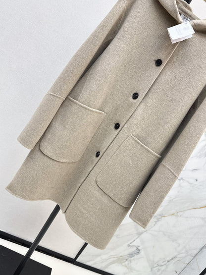 Loro 25fw hooded coat