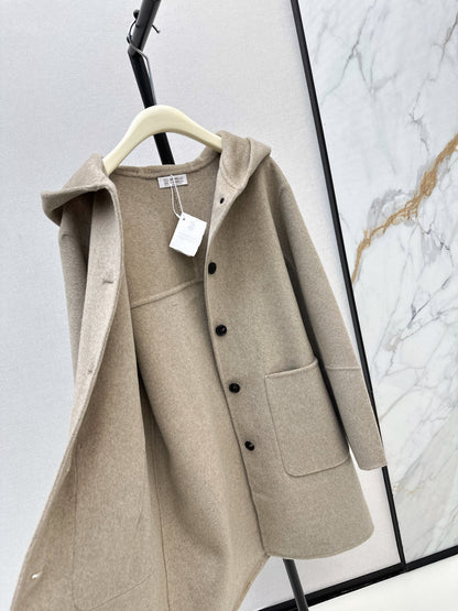 Loro 25fw hooded coat