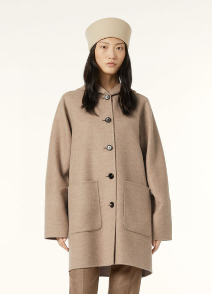 Loro 25fw hooded coat