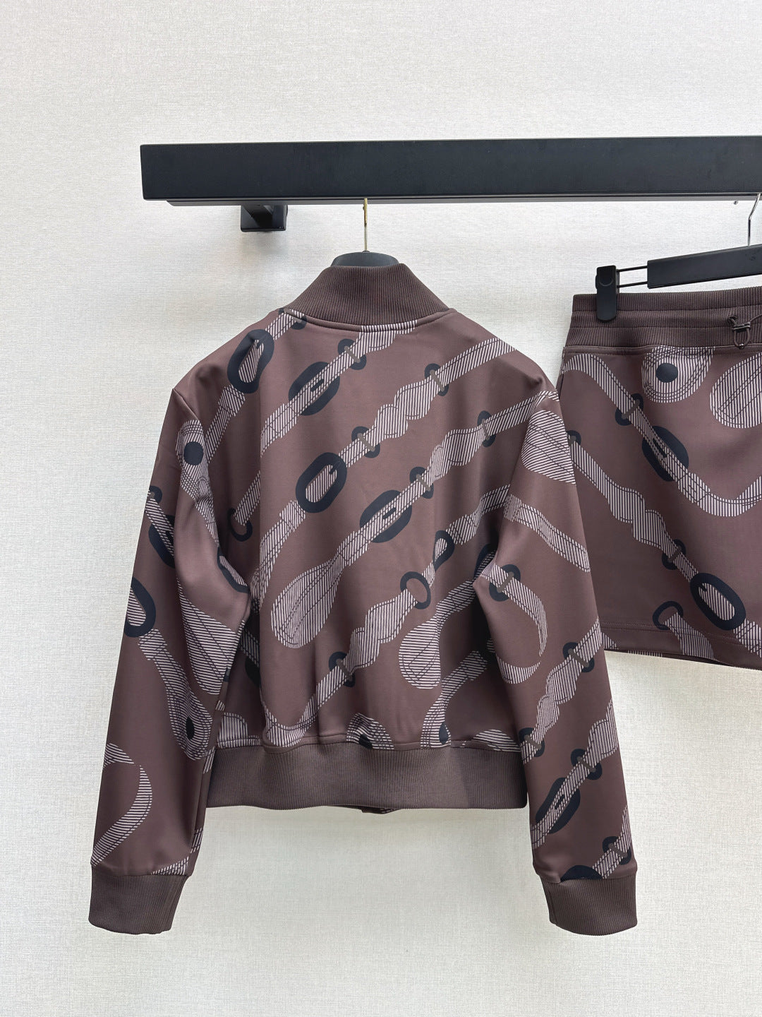 Herm 25fw printed suit