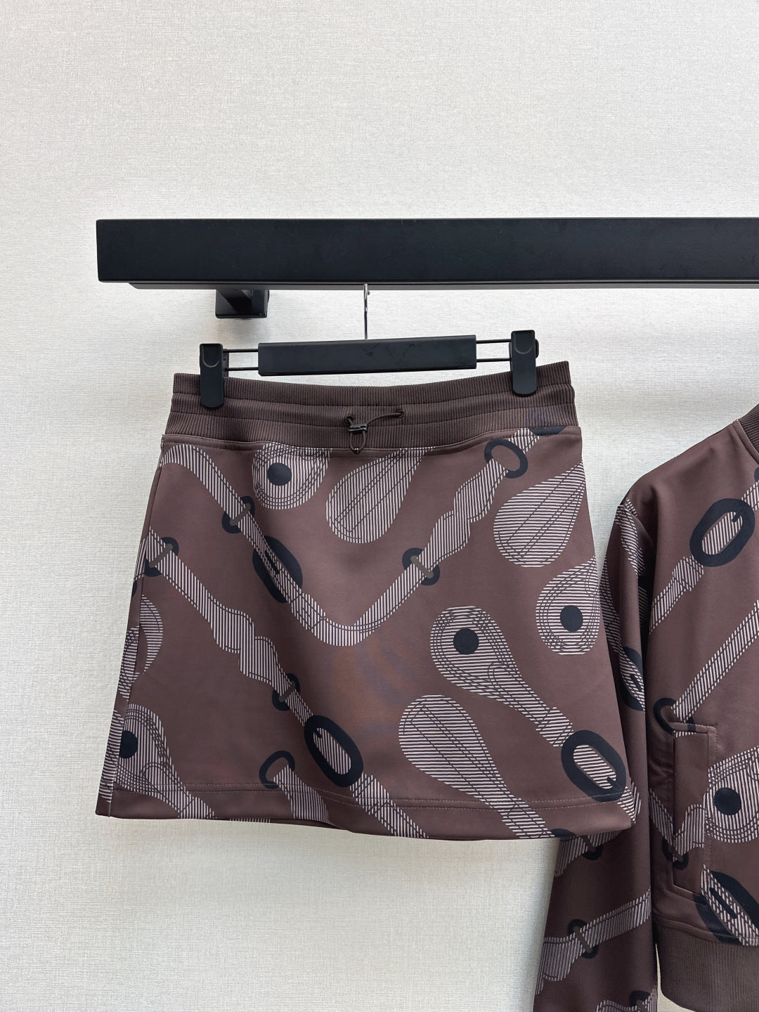 Herm 25fw printed suit