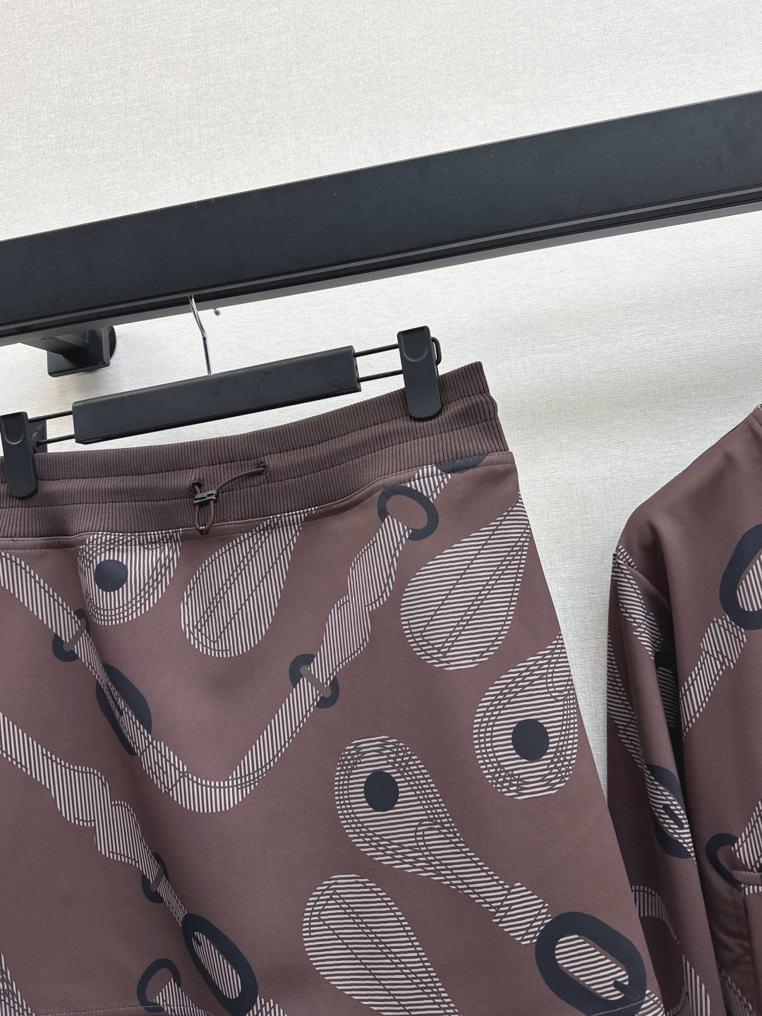 Herm 25fw printed suit