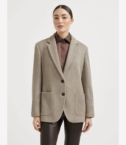 Brun 25fw belt blazer