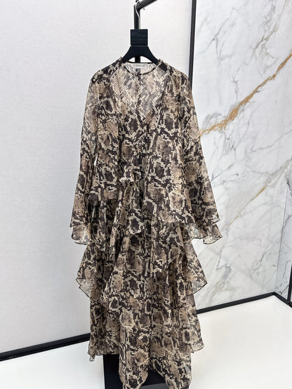 Zimm 25fw silk dress