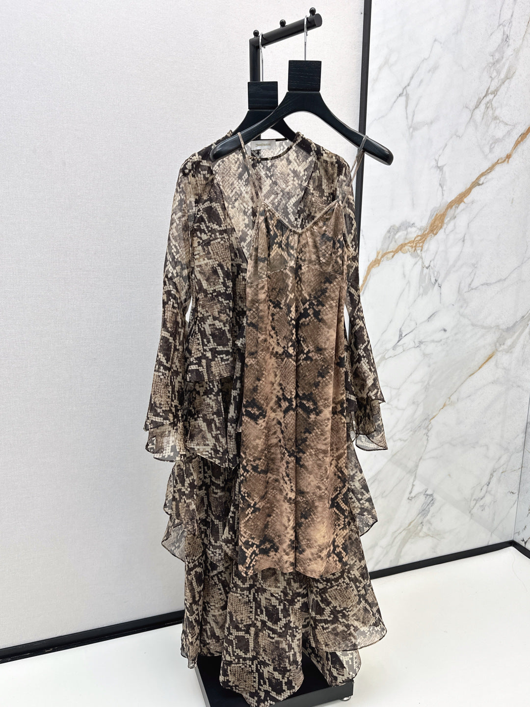 Zimm 25fw silk dress