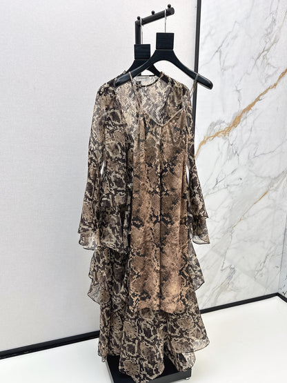 Zimm 25fw silk dress