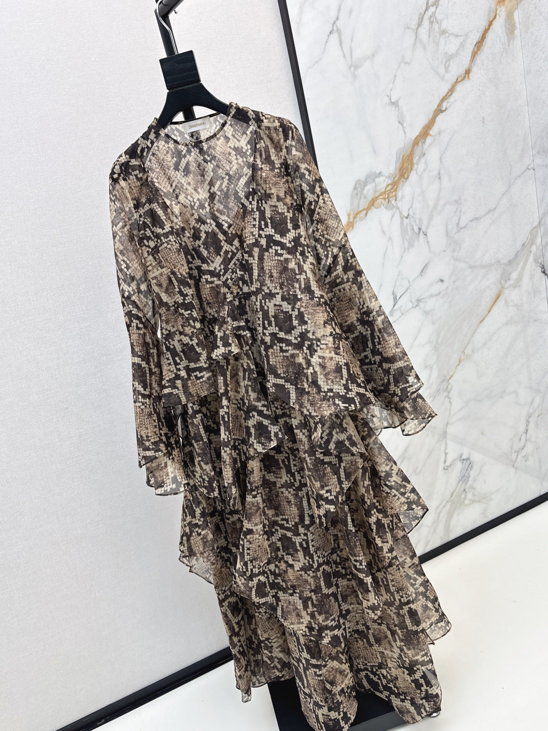 Zimm 25fw silk dress