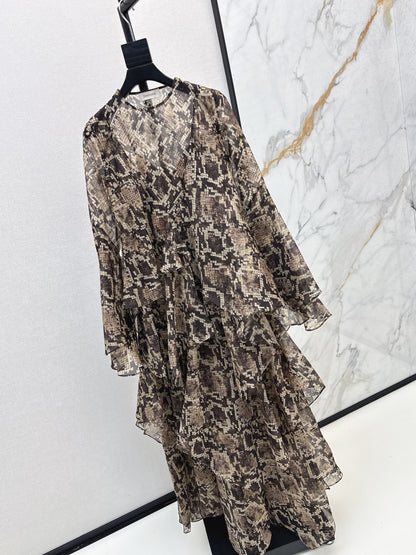 Zimm 25fw silk dress