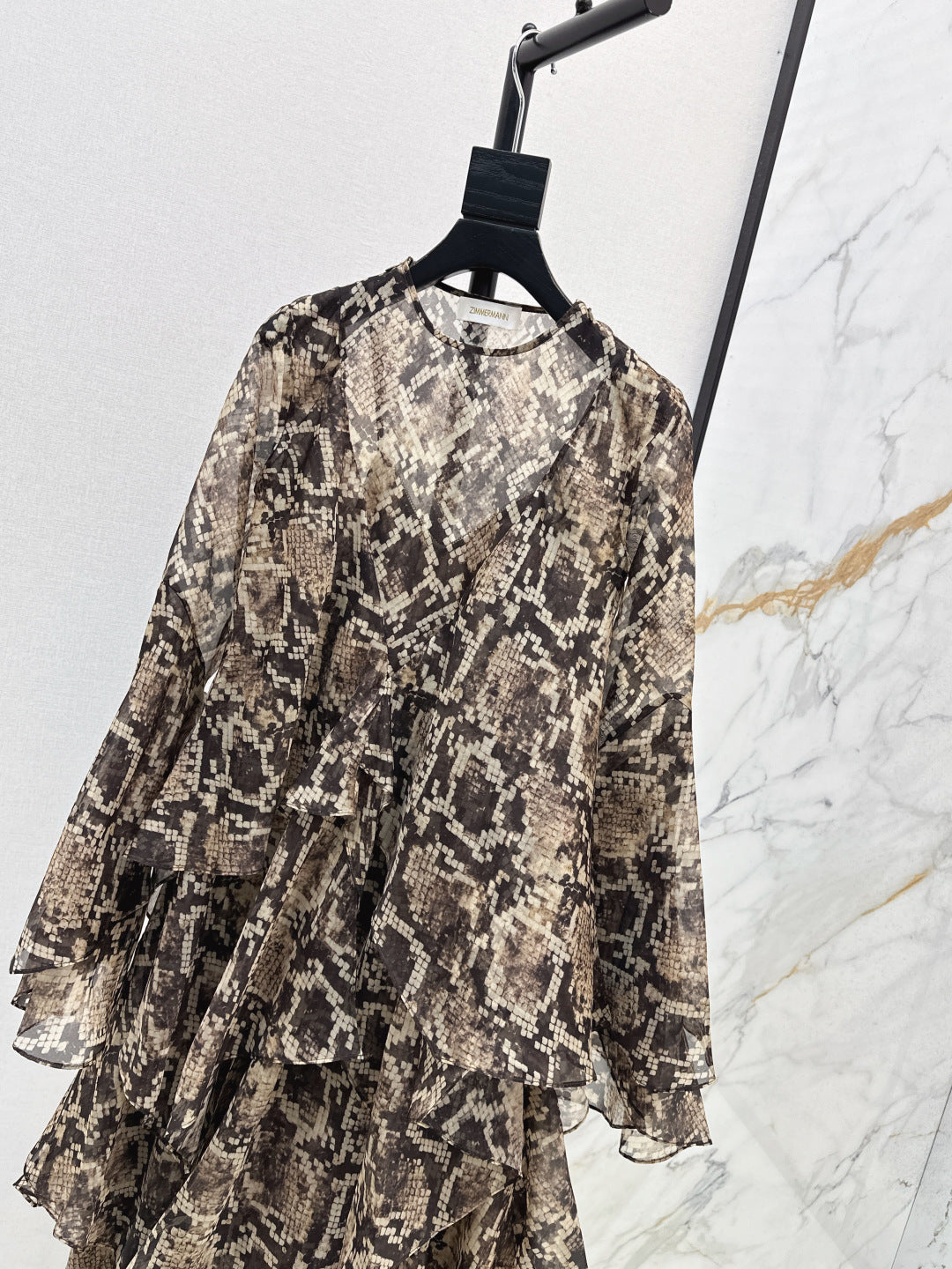 Zimm 25fw silk dress