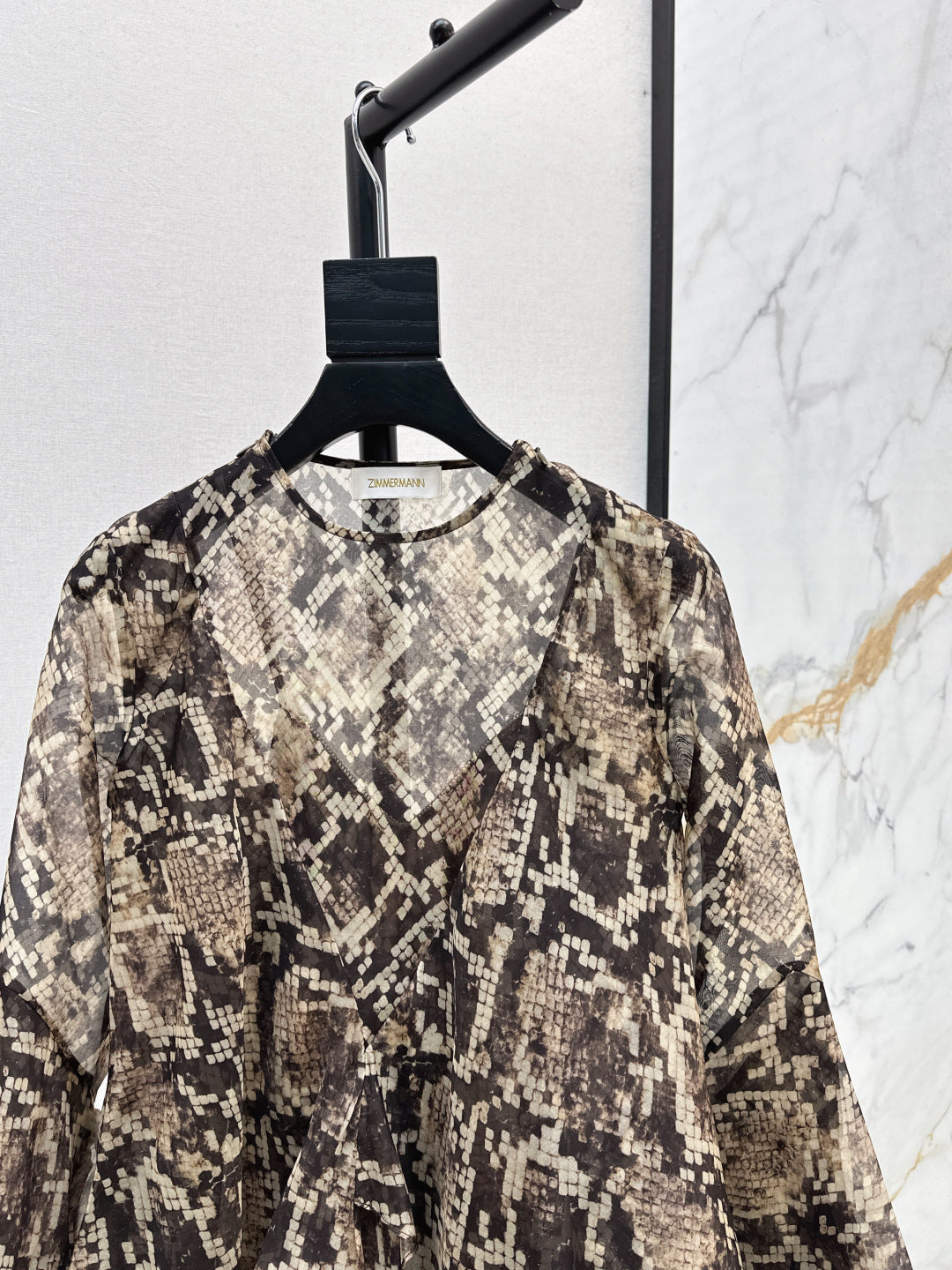 Zimm 25fw silk dress