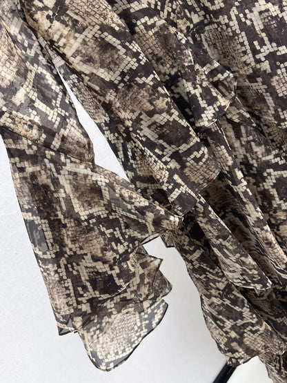 Zimm 25fw silk dress