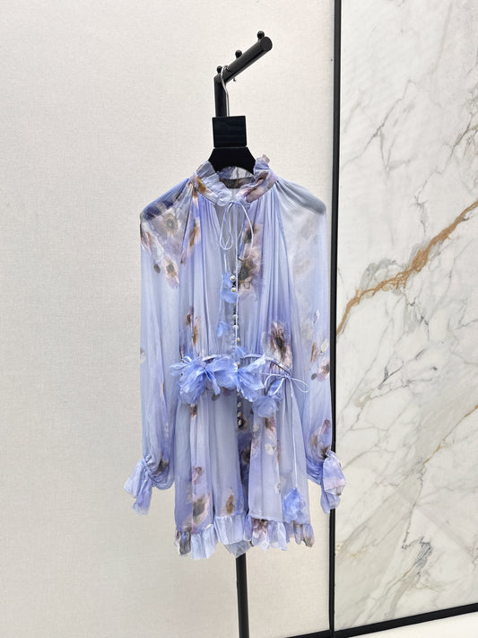 Zimm 25fw silk dress