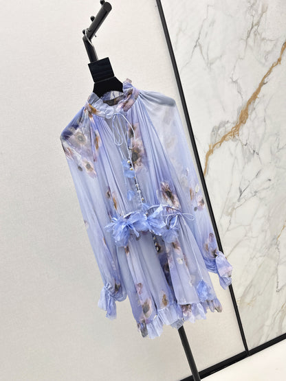 Zimm 25fw silk dress