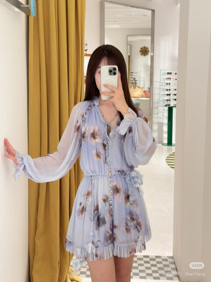 Zimm 25fw silk dress
