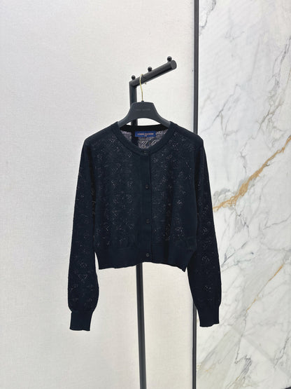 Louis 25fw jacquard cardigan
