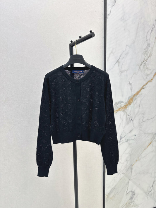 Louis 25fw jacquard cardigan
