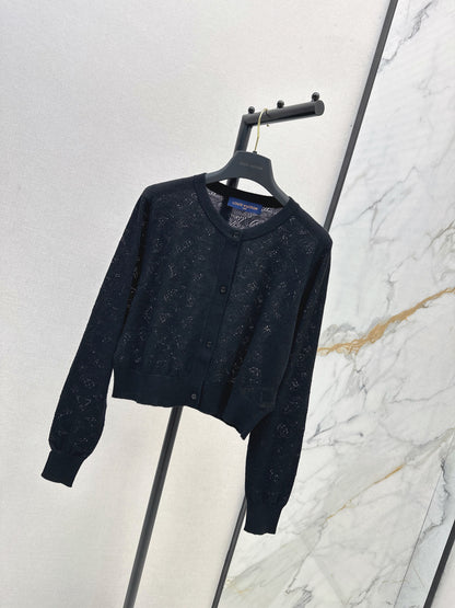 Louis 25fw jacquard cardigan