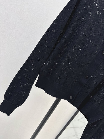 Louis 25fw jacquard cardigan