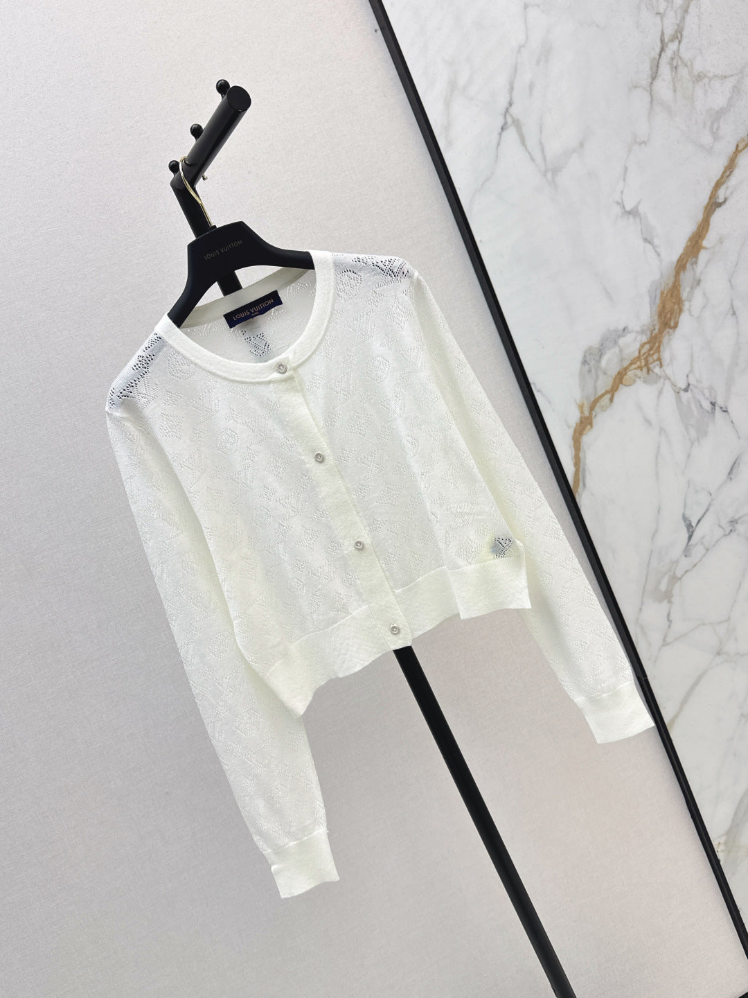Louis 25fw jacquard cardigan