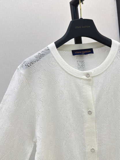 Louis 25fw jacquard cardigan