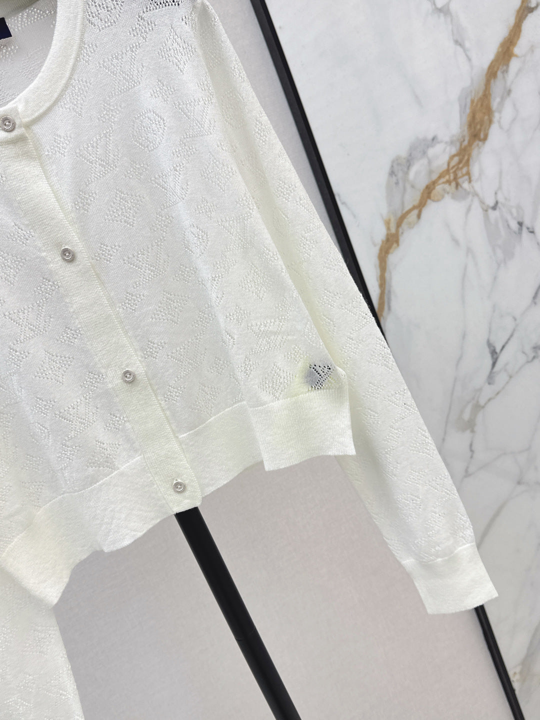 Louis 25fw jacquard cardigan