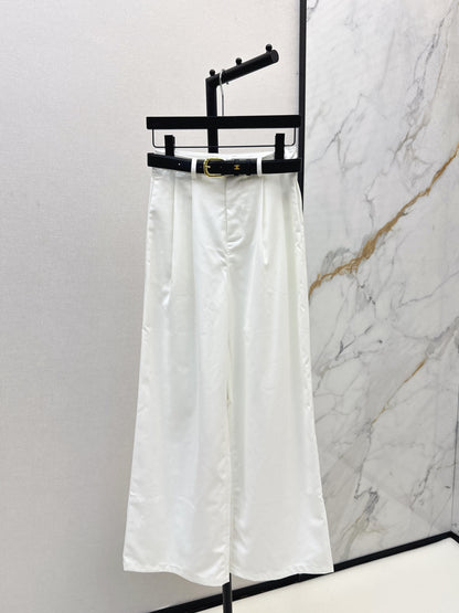 Celi 25fw embroidered pants