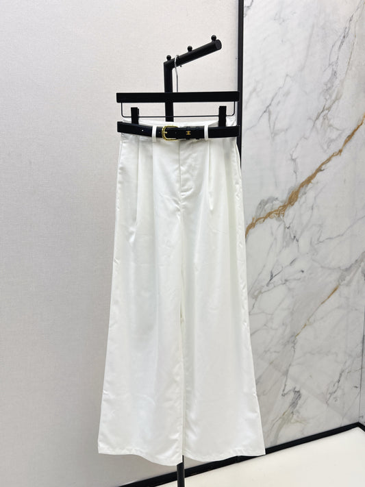 Celi 25fw embroidered pants